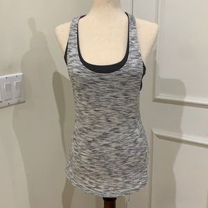 Lululemon Gray Space Dye Tank Size 6